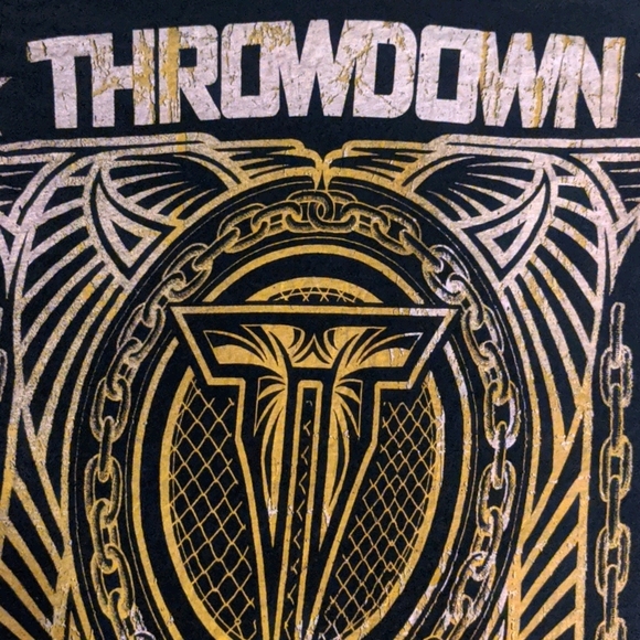 THROWDOWN graphics tee - Picture 1 of 6